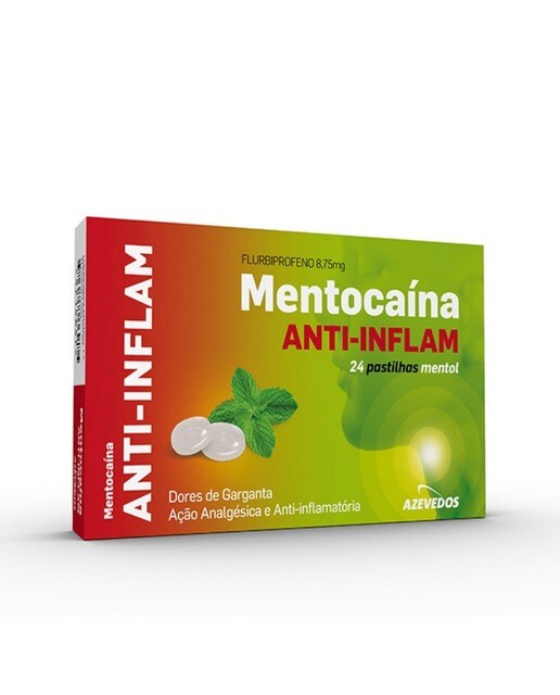 Imagem 0 de Mentocaína Anti-Inflam - 24 Pastilhas