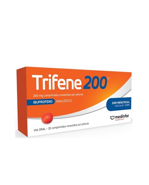 Imagem 0 de Trifene 200 - 60 Comprimidos Revestidos por Pelicula