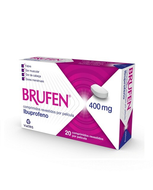Imagem 0 de Brufen 400 mg - 20 Comprimidos Revestidos