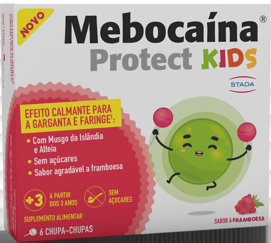 Imagem 0 de Mebocaina Protect Kids - 6 chupas