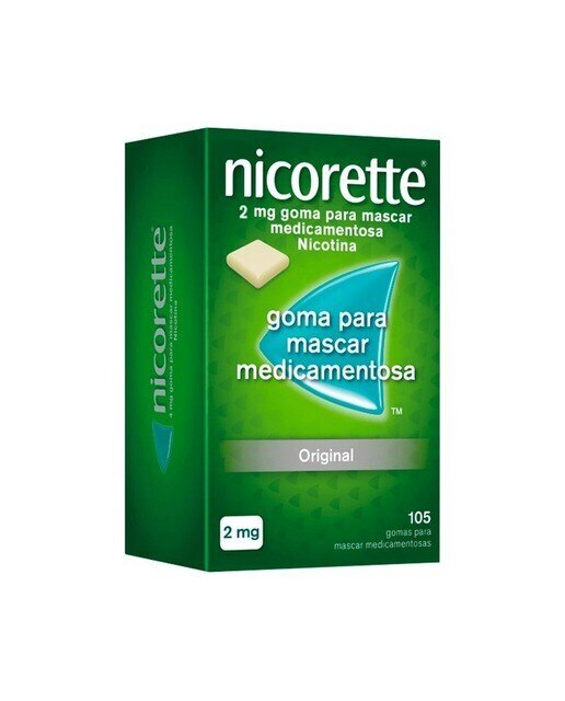 Imagem 0 de Nicorette 2 mg  Clássica - 105 Gomas para Mascar
