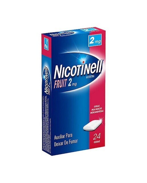 Imagem 0 de Nicotinell Fruit 2 mg - 24 Gomas para Mascar