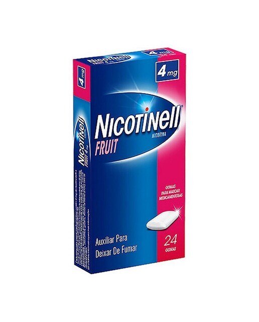 Imagem 0 de Nicotinell Fruit 4 mg - 24 Gomas para Mascar