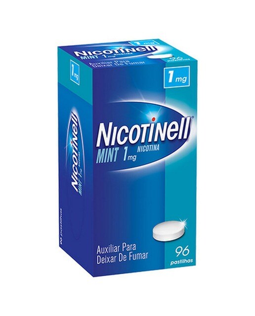 Imagem 0 de Nicotinell Mint 1 mg - 96 Pastilhas