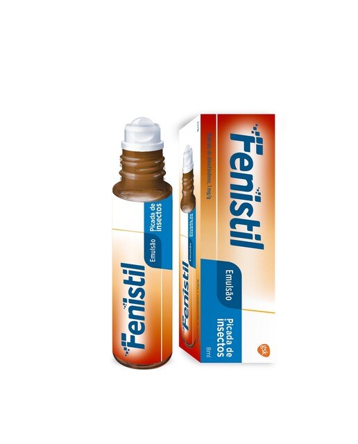 Imagem 0 de Fenistil 1 mg/g Emulsão Cutânea - 8 ml