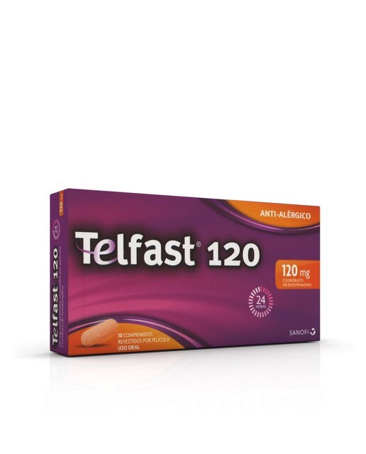 Telfast 120 mg - 10 Comprimidos 1