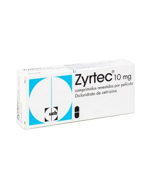 Imagem 0 de Zyrtec 10mg - 20 Comprimidos Revestidos