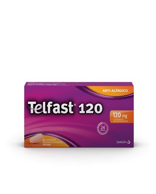 Imagem 0 de Telfast 120 mg - 20 Comprimidos