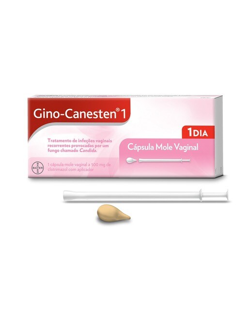 Imagem 0 de Gino-Canesten®1 500 mg - 1 Cápsula Mole Vaginal