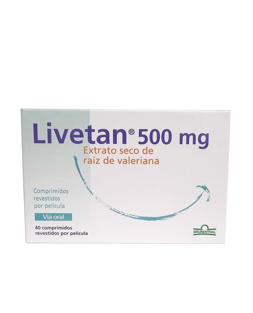 Imagem 0 de Livetan 500 mg - 40 Comprimidos Revestidos