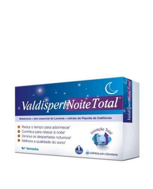 Imagem 0 de Suplemento Alimentar ValdispertNoite Total - 30 cápsulas