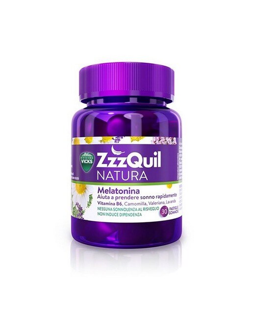 Suplemento Alimentar Zzzquil Natura Melatonina - 30 gomas 1