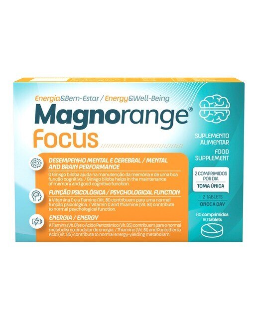 Suplemento Alimentar Magnorange Focus - 60 Comp. 1