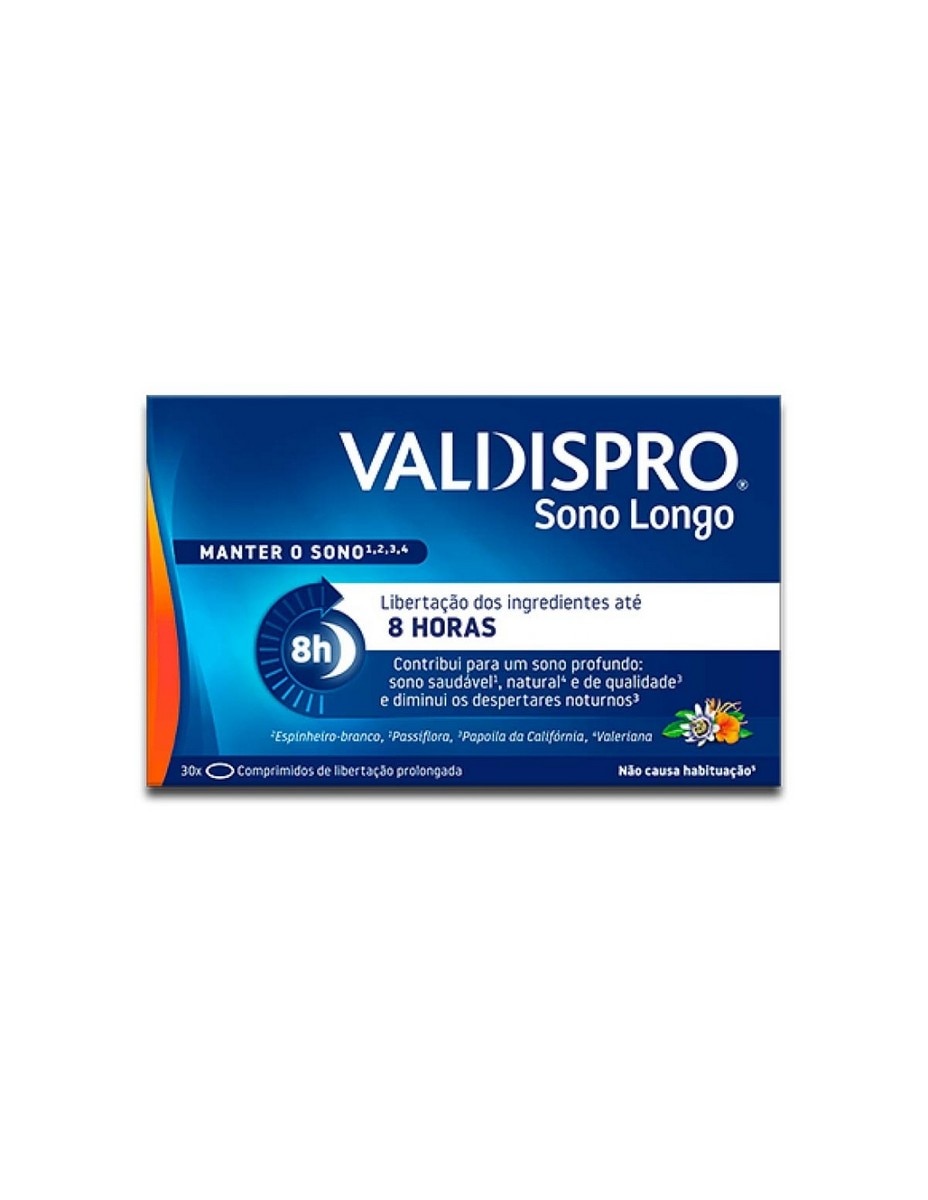 Suplemento Alimentar Valdispro Sono Longo - 30 Comp. 1