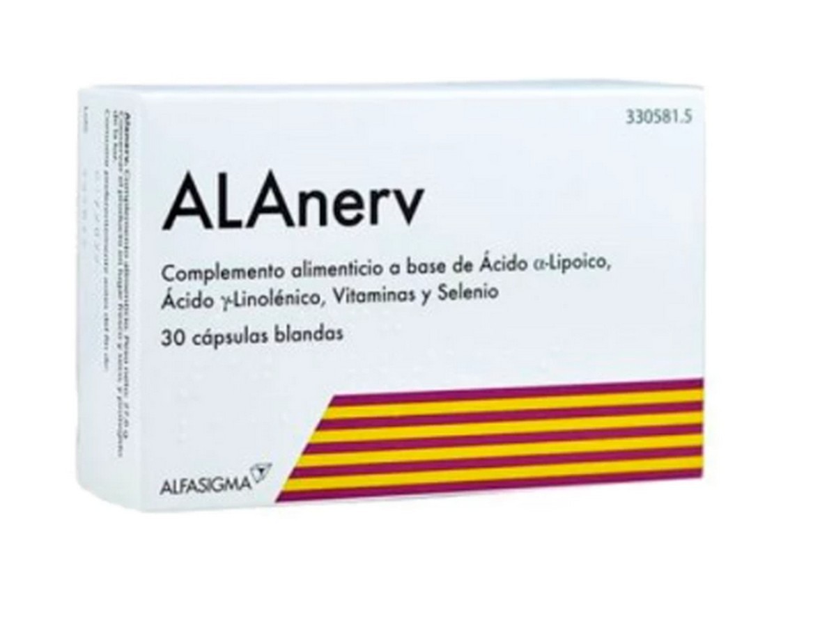 Suplemento Alimentar ALAnerv - 30 cap 1