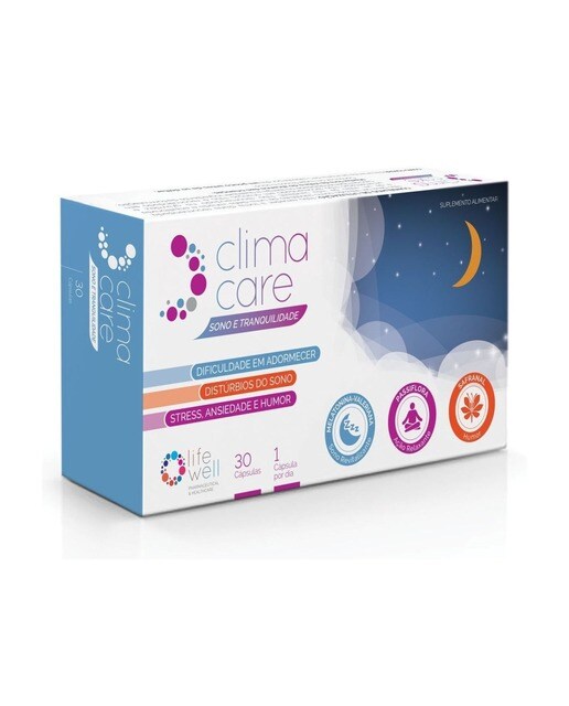 Suplemento Alimentar ClimaCare Sono e Tranquilidade - 30 Cápsulas 1