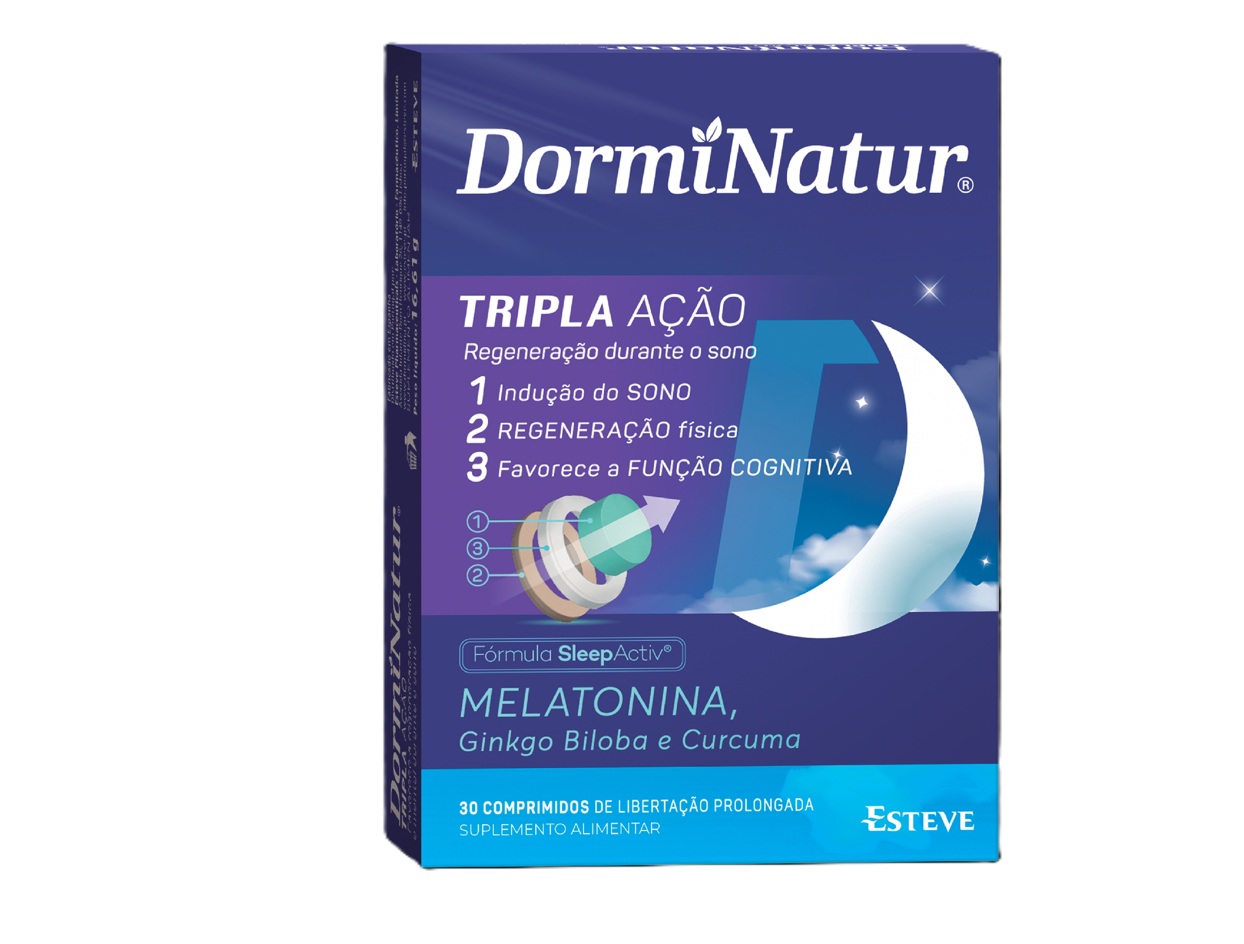 DormiNatur Tripla Ação Comprimidos 1