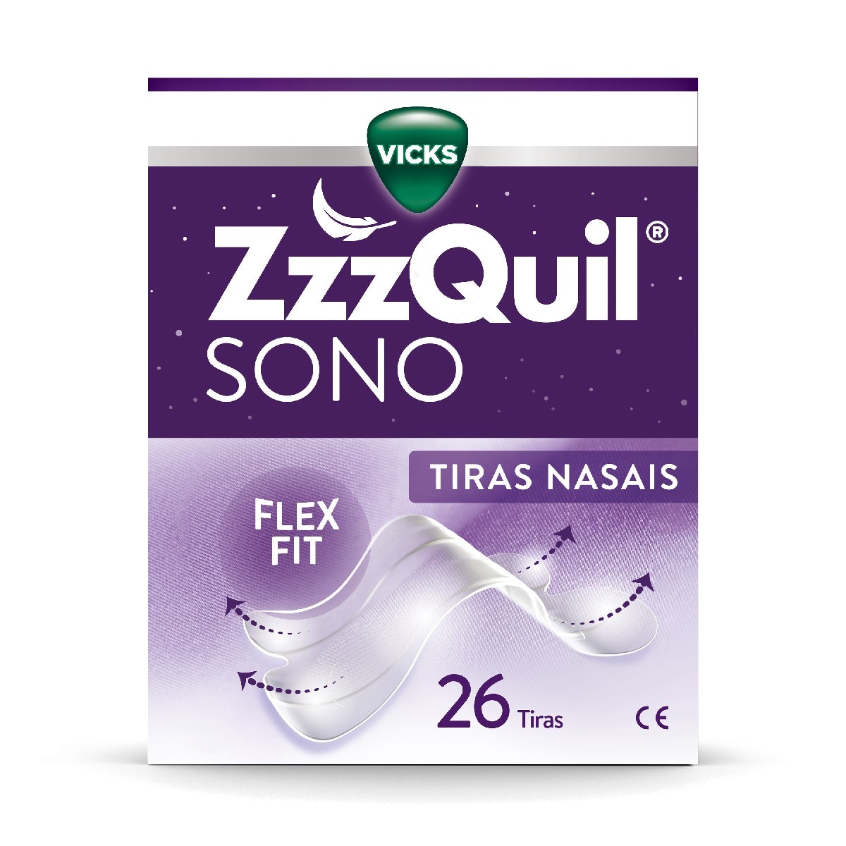 Imagem 0 de ZzzQuil Tiras Nasais