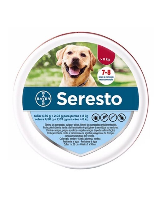 Imagem 0 de Coleira 4,50g+2,03g Cão + de 8kg