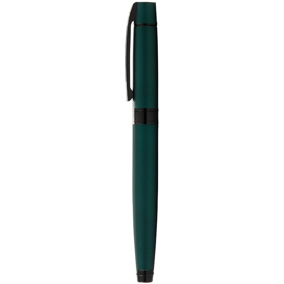 Caneta Rollerball 300 de Laca - Verde Mate com Pormenores em Preto Brilhante 2