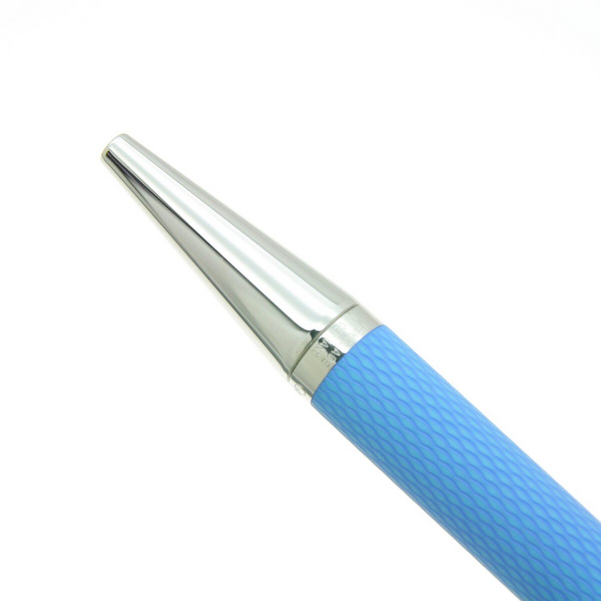 Caneta Esferográfica Guilloche Azul-claro Azul-3