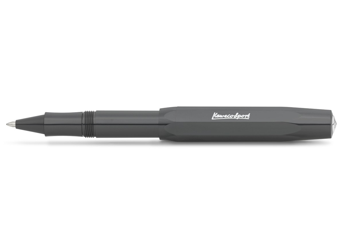 Caneta esferográfica com tampa Sport Skyline Especial Kaweco cinzenta e cromada 1