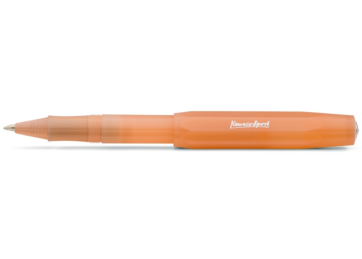 Imagem 0 de Caneta esferográfica com tampa Sport Frost Especial Kaweco laranja translúcido