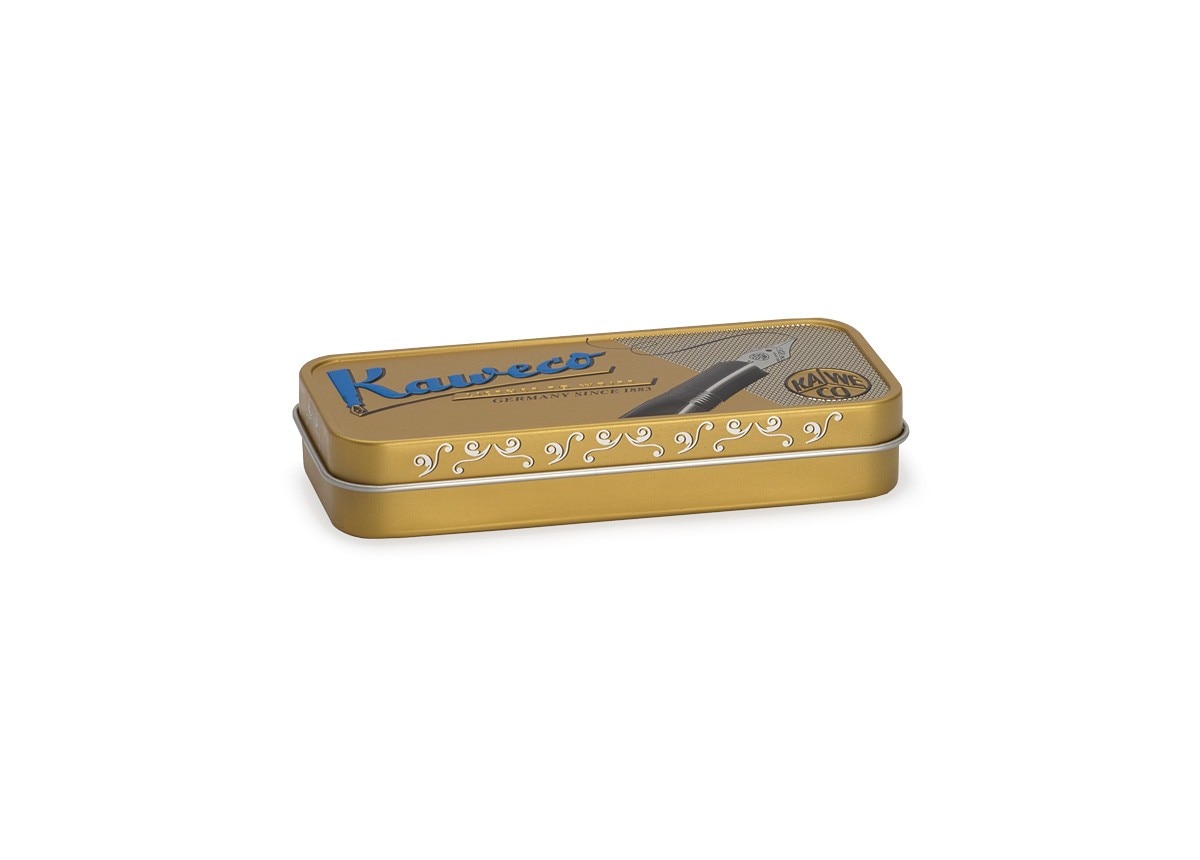 Caneta esferográfica com tampa Sport Kaweco de aço inoxidável 2