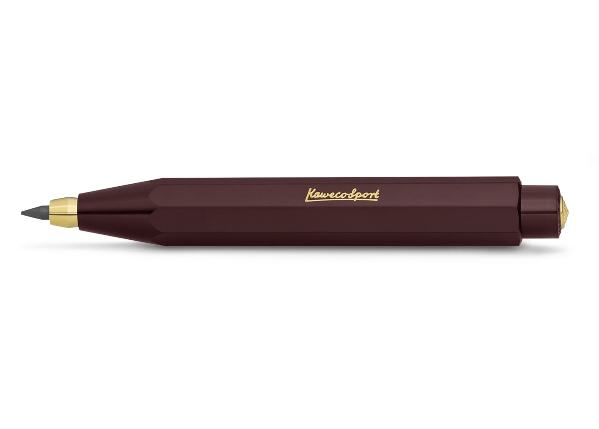 Lapiseira 3,2 mm Sport Classic Especial Kaweco bordeaux e dourada 1