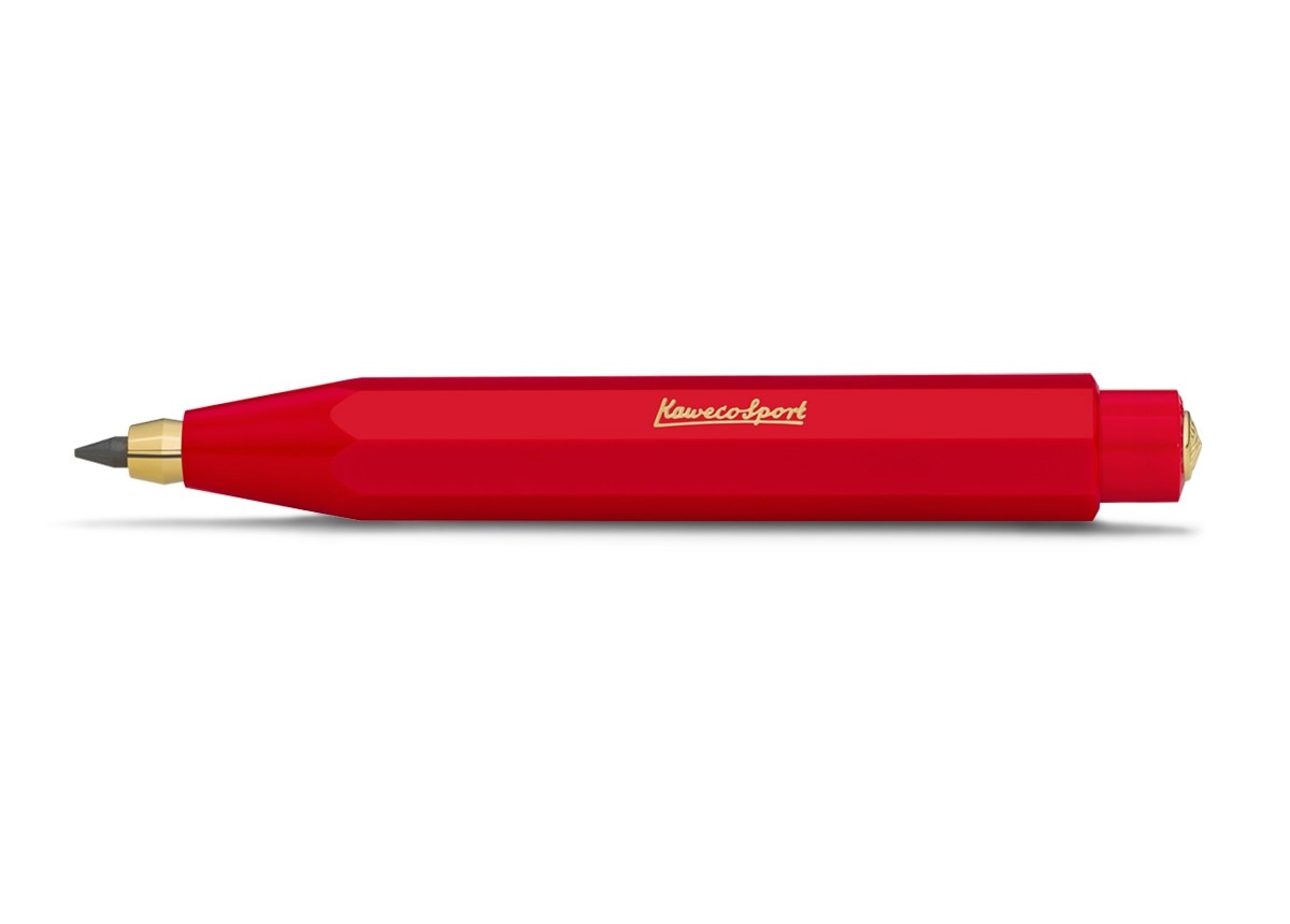 Lapiseira 3,2 mm Sport Classic Especial Kaweco vermelha e dourada 1