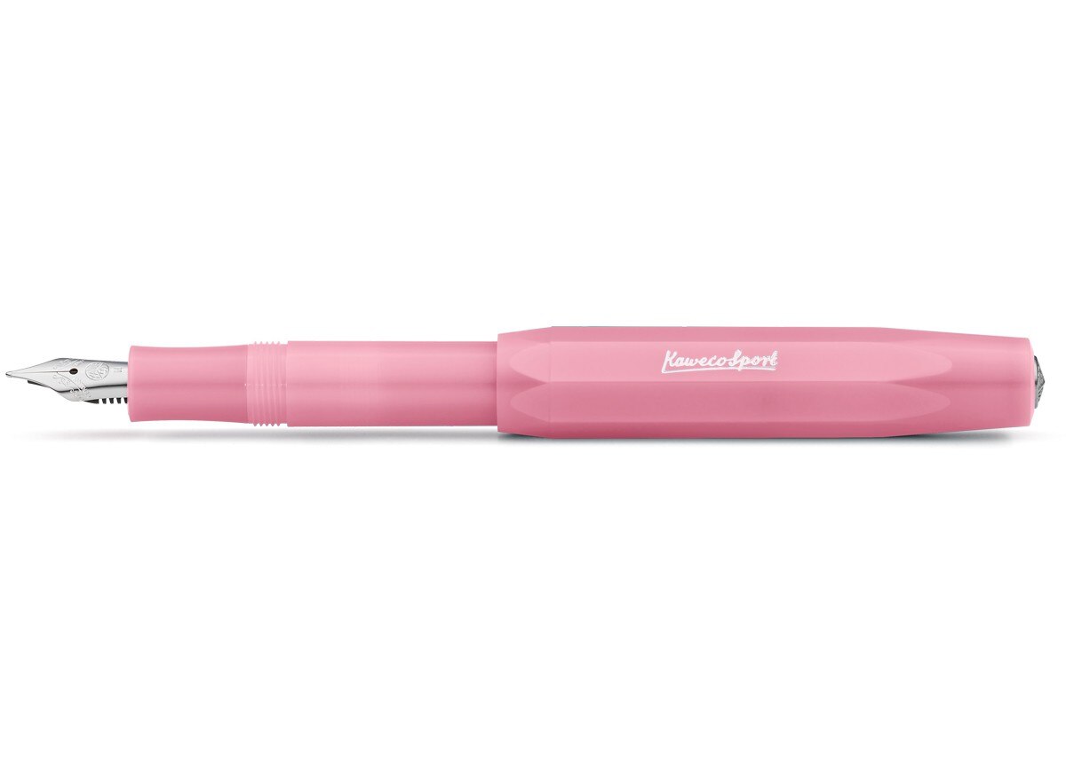 Caneta de aparo Sport Frost Especial Kaweco rosa translúcido 1