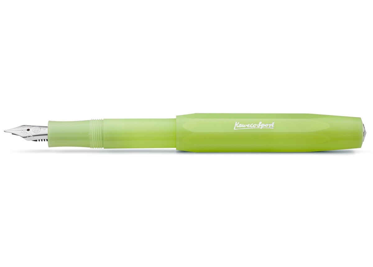 Caneta de aparo Sport Frost Especial Kaweco verde translúcido 1