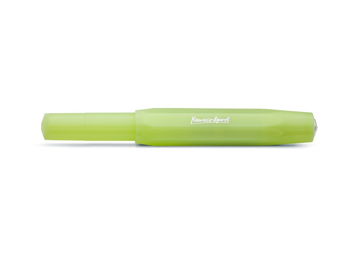 Caneta de aparo Sport Frost Especial Kaweco verde translúcido 2