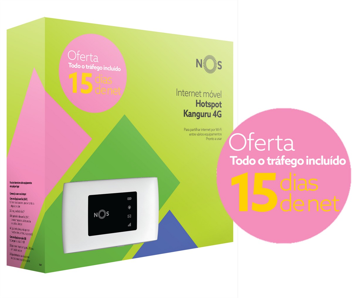 Imagem 0 de NOS Hotspot 4G  Internet Móvel Kanguru