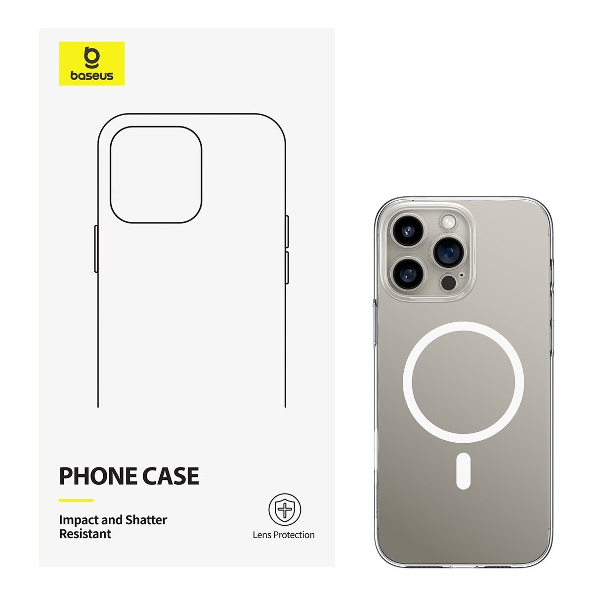 Kit Acessórios Baseus para iPhone 16 Pro 3