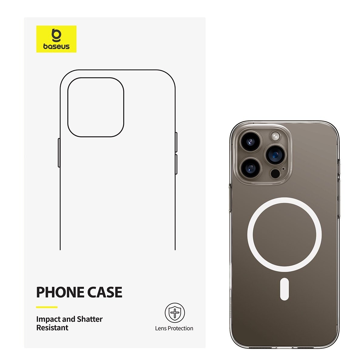 Kit Acessórios Baseus para iPhone 16 Pro Max 3