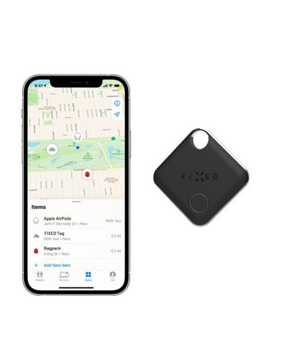 Smart Tag Fixed com suporte para "Find My" - Preto 4