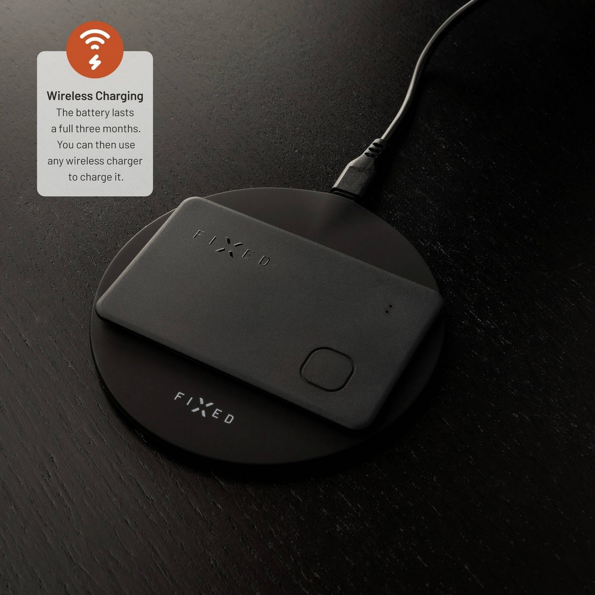 Tracker Card Fixed Location Card for Apple "Find My" - Preto 10