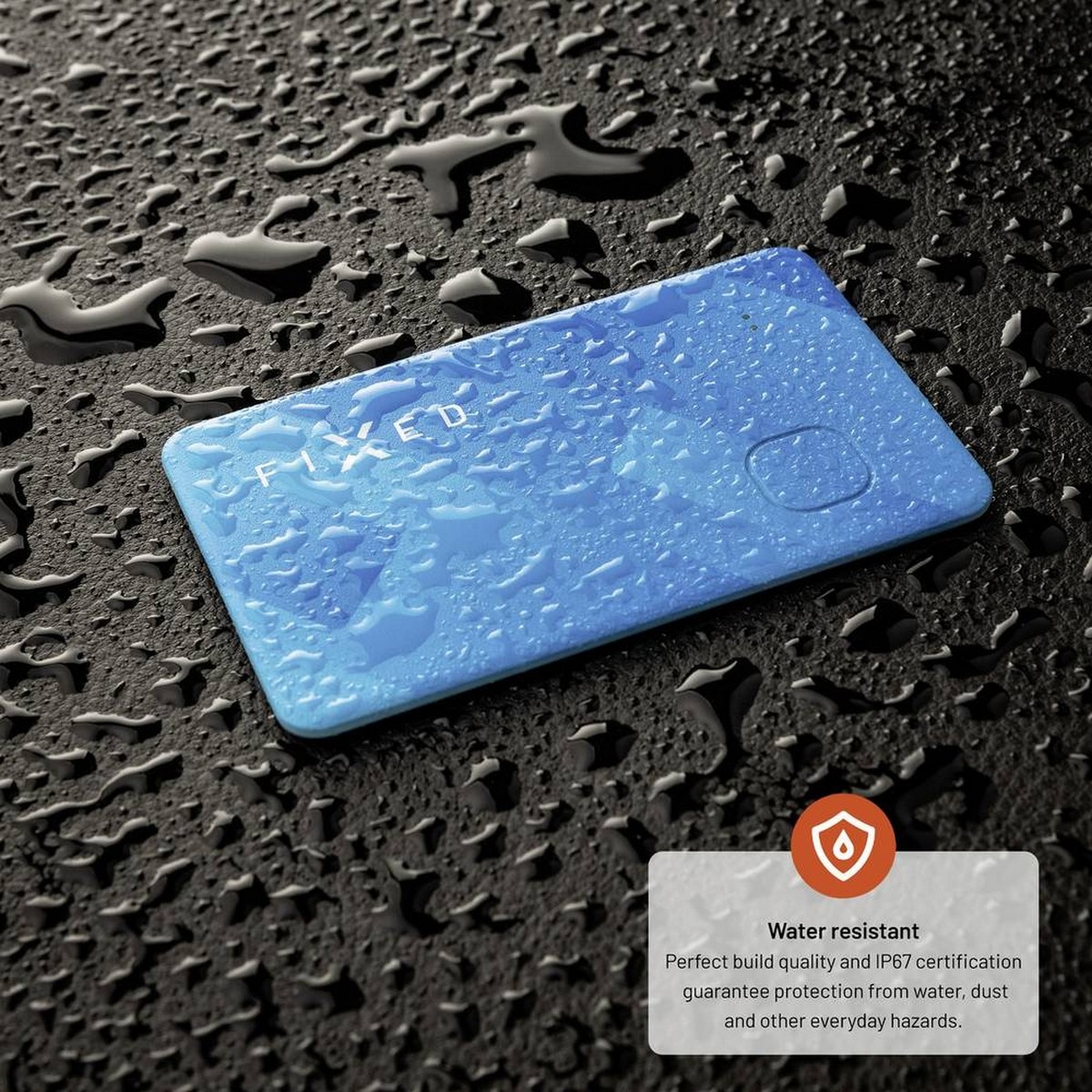 Tracker Card Fixed Location Card for Apple "Find My" - Azul 13