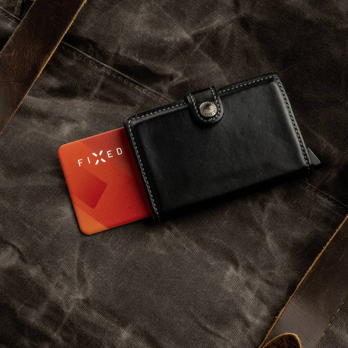 Tracker Card Fixed Location Card for Apple "Find My" - Laranja 5