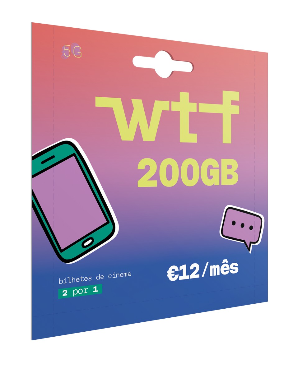 Imagem 0 de Cartão com 200GB de Internet, 5.000 Minutos e SMS Grátis Para Todas as Redes Nacionais