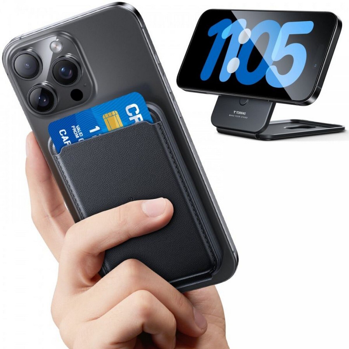 Suporte Torras Magspin Wallet - Preto 2