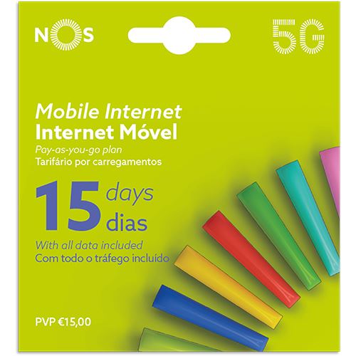 Imagem 0 de Cartão Internet Móvel NOS Kanguru Livre XL 5G - 15 Dias