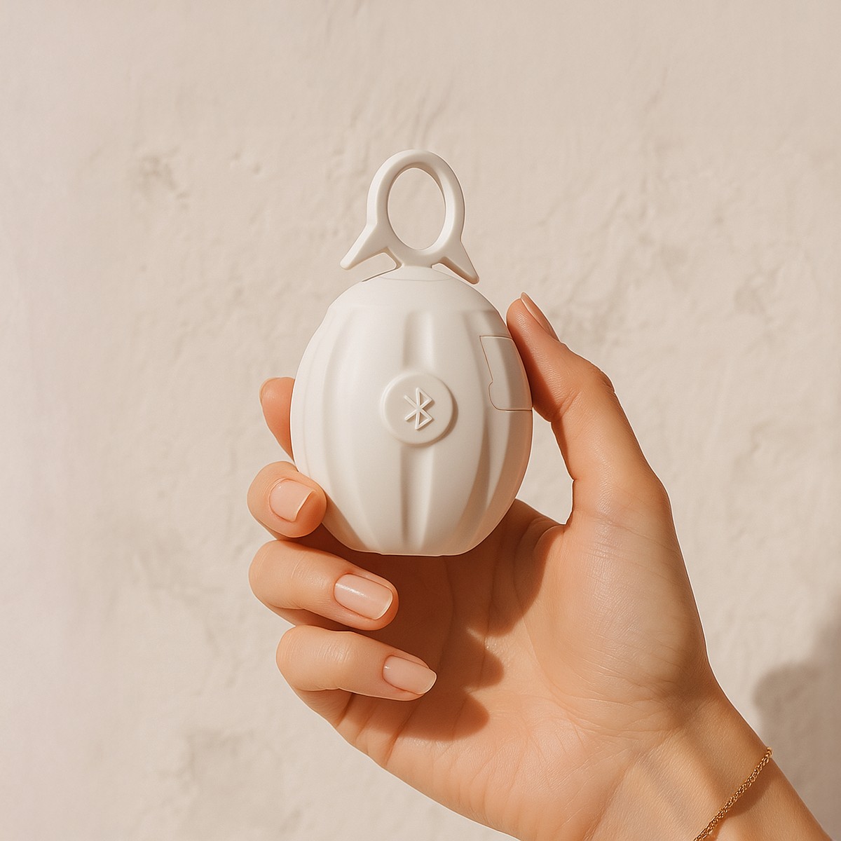 Alarme de Segurança Pessoal Flamaid Basic Peaceful Grenade Branco-3
