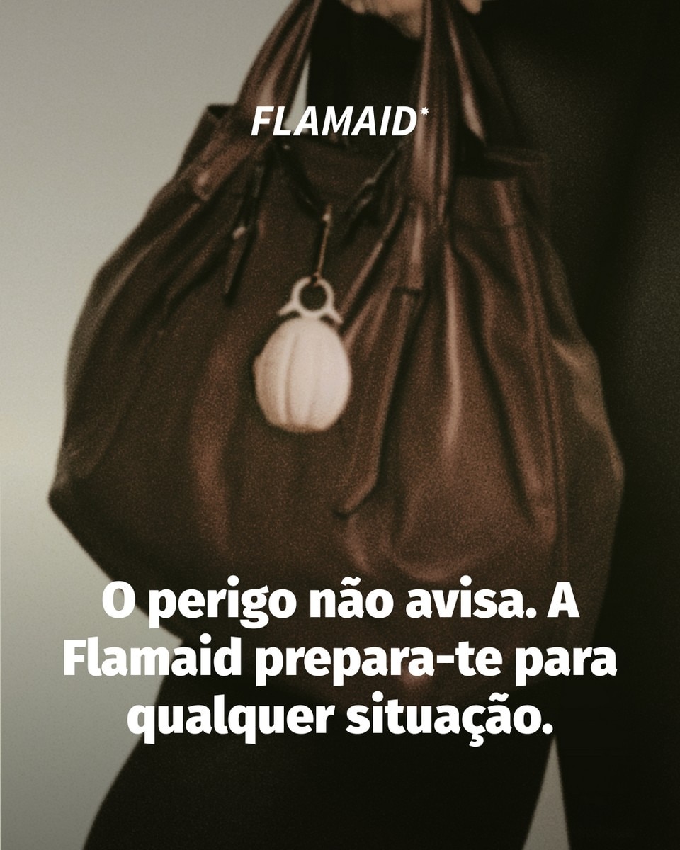 Alarme de Segurança Pessoal Flamaid Basic Peaceful Grenade Branco-9