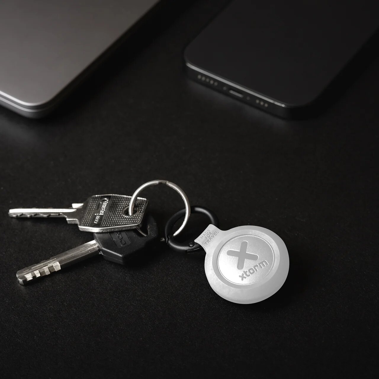 Porta-Chaves TravelTag Xtorm XTAG2GA10 para Android e iPhone, Resistente à água – 3 Unidades – Branco Cinza Branco cinza-4
