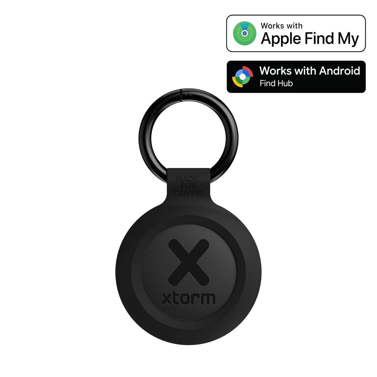 Porta-Chaves TravelTag Xtorm XTAG2GA11 para Android e iPhone, Resistente à Água - 3 Unidades - Preto Carvão Preto Carvão-4