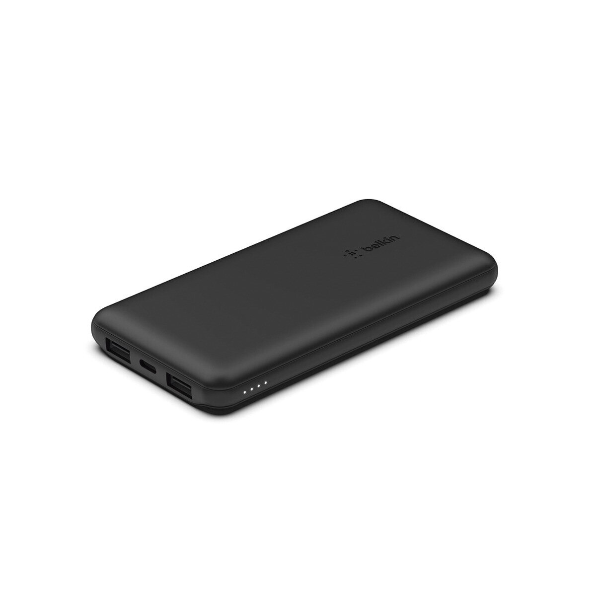 Powerbank Belkin de 3 portas 10K + Cabo USB-A a USB-C - Preto Preto-2
