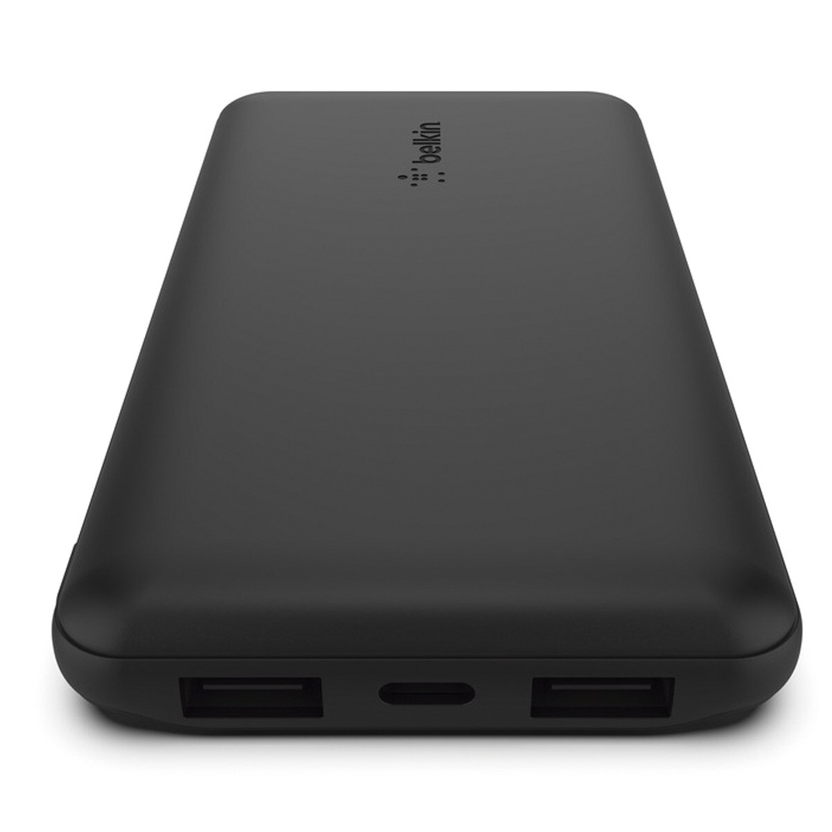 Powerbank Belkin de 3 portas 10K + Cabo USB-A a USB-C - Preto Preto-5