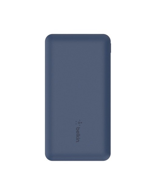 Powerbank Belkin de 3 portas 10K + cabo USB-A a USB-C - Azul Azul-1